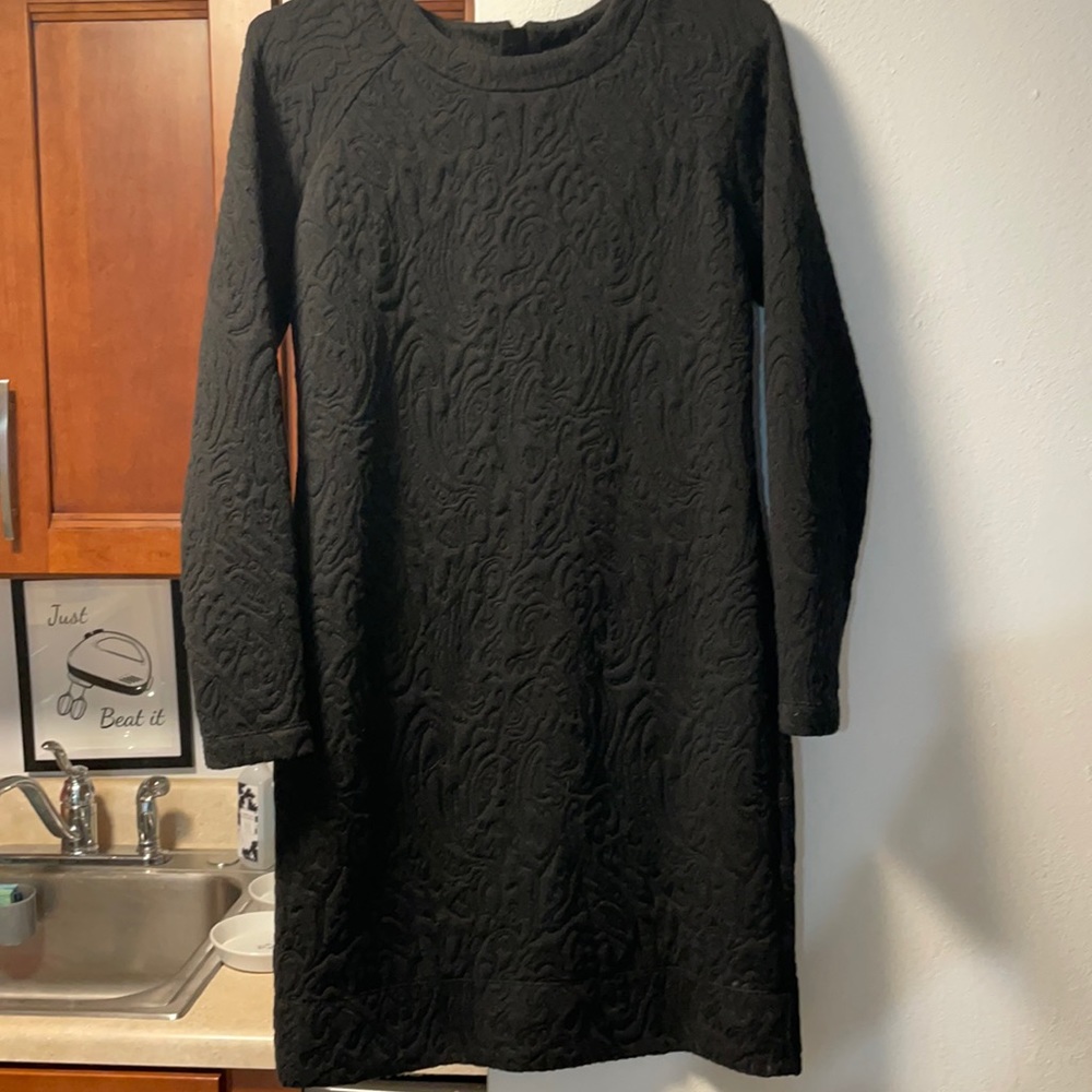 Black long sleeve dress from Banana Republic